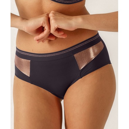 Shorty sport EMPREINTE INITIALE GRIS INTENSE