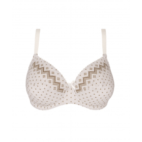 Soutien-gorge armatures bien-être ANTIGEL ANTIGEL ALTITUDE NACRE SNOW