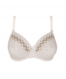 Soutien-gorge armatures bien-être ANTIGEL ANTIGEL ALTITUDE NACRE SNOW