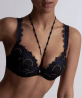 Soutien-gorge push-up AUBADE AMOUR PRECIEUX COSMIC BLUE