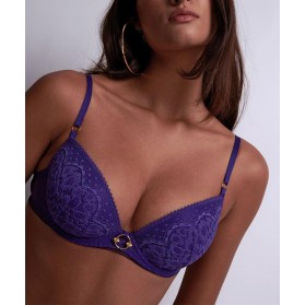 Soutien-gorge push-up AUBADE ILLUSION FAUVE ULTRAVIOLET