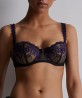 Soutien-gorge corbeille AUBADE A FLEUR DE TOI DARK ORCHID