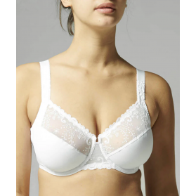 Soutien-gorge armatures bonnet profond SIMONE PERELE DELICE BLANC