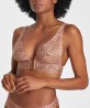 Soutien-gorge triangle sans armatures AUBADE SENSORY ILLUSIONSIL ROSE