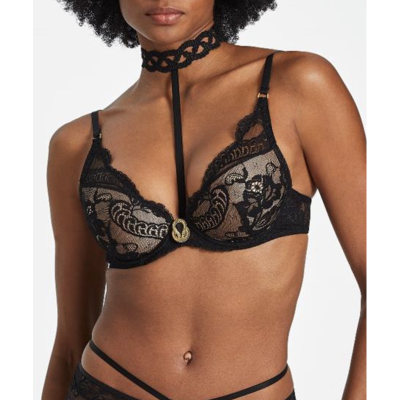 AUBADE PRECIOUS TALE SOUTIEN-GORGE PUSH-UP ARMATURES NOIR