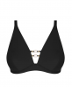 Haut de maillot de bain triangle armatures LISE CHARMEL PERLES NACREES NOIR