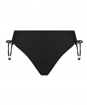 Slip de bain taille coulissant LISE CHARMEL PERLES NACREES NOIR