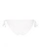 Slip de bain bikini LISE CHARMEL PERLES NACREES BLANC