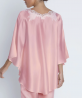 Poncho en soie LISE CHARMEL SPLENDEUR SOIE SPLENDEUR ROSE