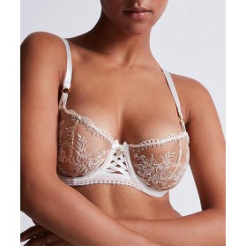 Soutien-gorge corbeille AUBADE TRESOR INFINI WHITE WIND