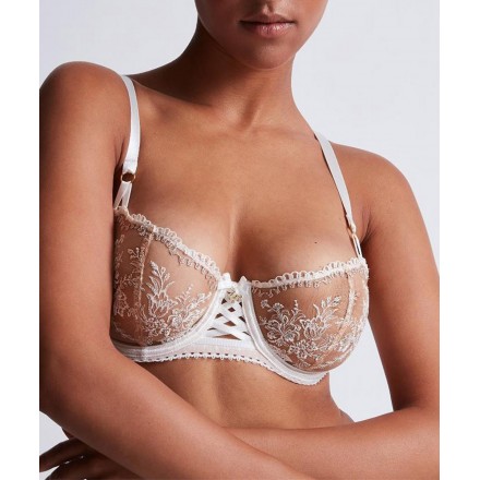 Soutien-gorge corbeille AUBADE TRESOR INFINI WHITE WIND