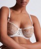 Soutien-gorge corbeille AUBADE TRESOR INFINI WHITE WIND