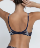 Soutien-gorge mousse fantaisie LISE CHARMEL DEESSE EN GLAM MARINE ARGENT