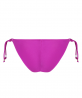 Slip de bain bikini LISE CHARMEL PERLES NACREES TRESSES FUSHIA