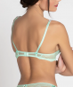 Soutien-gorge triangle glamour LISE CHARMEL AMOUR NYMPHEA JADE NYMPHEA