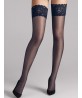 Bas jarretière stay-up WOLFORD SATIN TOUCH 20 DENIERS