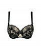Soutien gorge corbeille Agathe Noir