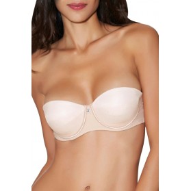 Soutien-gorge bandeau coque AUBADE ONDE SENSUELLE NUE