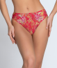 Slip Fantaisie COLLECTION LISE CHARMEL FORÊT RUBIS SANTAL ROUGE