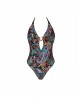 Maillot de Bain Nageur COLLECTION ANTIGEL LA BAYADERE NOIR FLASHY