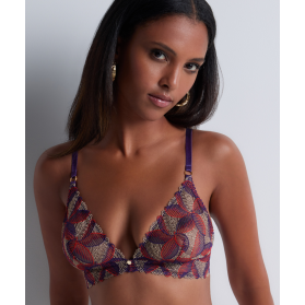 Soutien Gorge Triangle Sans Armature COLLECTION AUBADE LIFE CELEBRATION VIVID PURPLE