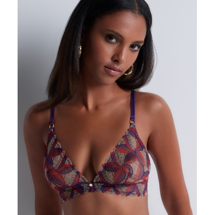 Soutien Gorge Triangle Sans Armature COLLECTION AUBADE LIFE CELEBRATION VIVID PURPLE