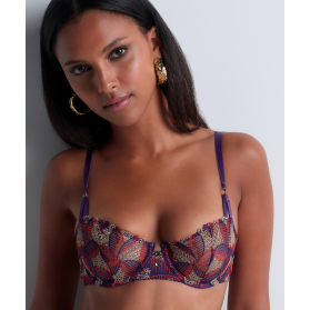 Soutien-Gorge Corbeille COLLECTION AUBADE LIFE CELEBRATION VIVID PURPLE
