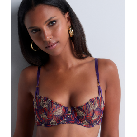 Soutien-Gorge Corbeille COLLECTION AUBADE LIFE CELEBRATION VIVID PURPLE