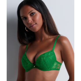 Soutien-Gorge Plunge COLLECTION AUBADE LOSING MY MIND GREEN ISLAND