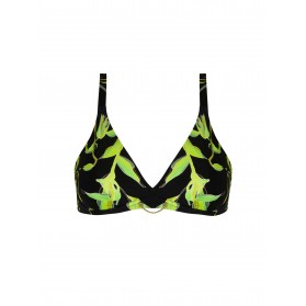 Haut de Maillot de Bain Triangle COLLECTION LISE CHARMEL FLEURS DE NUIT LUCIOLE