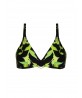 Haut de Maillot de Bain Triangle COLLECTION LISE CHARMEL FLEURS DE NUIT LUCIOLE