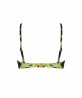 Haut de Maillot de Bain Bandeau Coque COLLECTION LISE CHARMEL FLEURS DE NUIT LUCIOLE