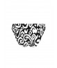 Slip de Bain COLLECTION ANTIGEL LA BALINAISE IKAT BLANC-NOIR