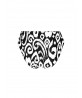 Slip de Bain Coulisses COLLECTION ANTIGEL LA BALINAISE IKAT BLANC-NOIR