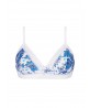Soutien-Gorge Sans Armatures COLLECTION ANTIGEL PATIO FRAICHEUR BLEU AZUL