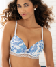 Soutien-Gorge Coque COLLECTION ANTIGEL PATIO FRAICHEUR BLEU AZUL