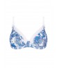 Soutien-Gorge Armatures Bien Être COLLECTION ANTIGEL PATIO FRAICHEUR BLEU AZUL