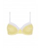 Soutien-Gorge Armature COLLECTION ANTIGEL UN BRIN GARCONNE JAUNE LIQUETTE
