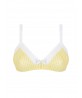 Soutien-Gorge sans Armature COLLECTION ANTIGEL UN BRIN GARCONNE JAUNE LIQUETTE