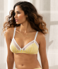 Soutien-Gorge sans Armature COLLECTION ANTIGEL UN BRIN GARCONNE JAUNE LIQUETTE