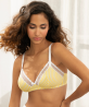 Soutien-Gorge sans Armature COLLECTION ANTIGEL UN BRIN GARCONNE JAUNE LIQUETTE