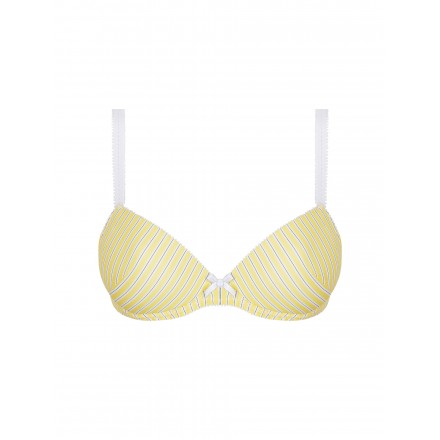 Soutien-Gorge Coque COLLECTION ANTIGEL UN BRIN GARCONNE JAUNE LIQUETTE