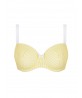Soutien-Gorge Coque Confort COLLECTION ANTIGEL UN BRIN GARCONNE JAUNE LIQUETTE