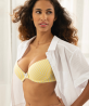 Soutien-Gorge Coque Confort COLLECTION ANTIGEL UN BRIN GARCONNE JAUNE LIQUETTE