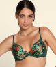 Soutien-Gorge Coque COLLECTION LISE CHARMEL TROPIQUE EN FLEURS NATURE TROPIC