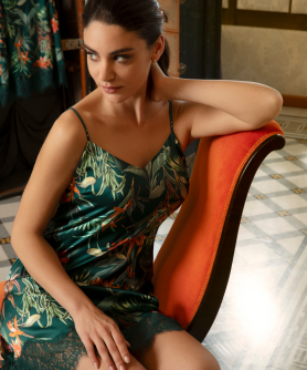 Nuisette Charme COLLECTION LISE CHAREML TROPIQUE EN FLEURS NATURE TROPIC