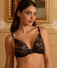 Soutien-Gorge Triangle Glam COLLECTION LISE CHARMEL DESIR ET VOLUPTE NOIR