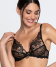 Soutien-Gorge Triangle Glam COLLECTION LISE CHARMEL DESIR ET VOLUPTE NOIR