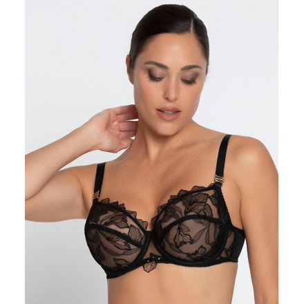 Soutien-Gorge Corbeille Bien Être COLLECTION LISE CHARMEL DESIR VOLUPTE NOIR