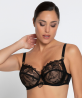 Soutien-Gorge Corbeille Bien Être COLLECTION LISE CHARMEL DESIR ET VOLUPTE NOIR